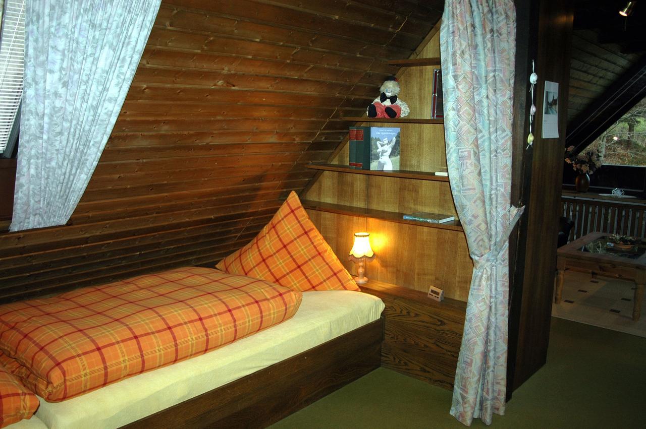 Ferienwohnung Haus Am Durrberg "St. Hubertus" Warmensteinach Exteriör bild